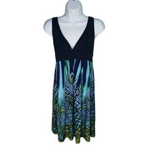 Costa  Blanca Summer Dress, Umpire Waist, S